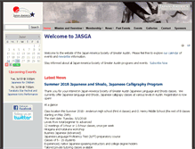 Tablet Screenshot of jasga.org